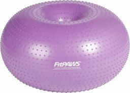 FitPAWS FitPAWS Piłka do balansowania dla zwierząt TRAX Donut 55 cm, fioletowa