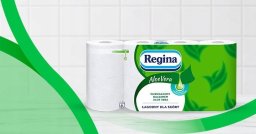  Regina Regina Aloe Vera – Papier toaletowy celuloza, 3-warstwowy - Biały