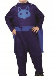 PRC Strój superbohater niebieski rozm. 98-104cm