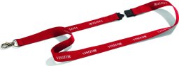 Organizer Durable Durable Textilband 20 Visitor Länge 440 mm rot