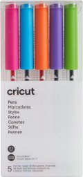 Długopis 3D Cricut Cricut Brights - Kugelschreiber - Blau, Orange, Violett, rosa, hellgrün - 0.3 mm - extrafein (Packung mit 5) (2007645)