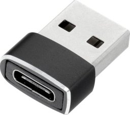  OEM Adapter Typ C (żeński) do USB A (męski) czarny