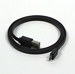 Kabel USB Logo USB-A - 0.3 m Czarny