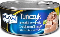  Greek Trade Helcom Tuńczyk kawałki w oleju roślinnym 170g