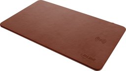 InLine InLine® Mouse pad, wireless charging, 370x225x7mm, brown