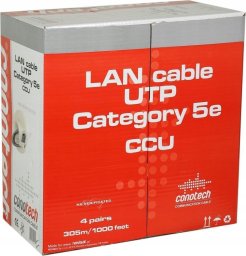 Conotech Kabel komputerowy skrętka UTP CAT 5E CU