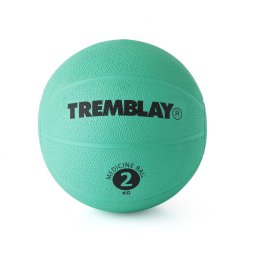 Tremblay Svorinis kamuolys TREMBLAY Medicine Ball 2kg D20cm Žalias mėtymui