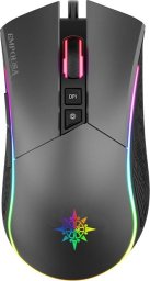 Mysz Inca INCA Gaming Maus IMG-GT19   4800 DPI, RGB, 7 Tasten, USB, SW retail
