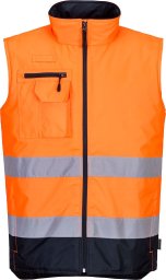  Portwest S267 - Dwukolorowy ocieplacz ostrzegawczy 2XL