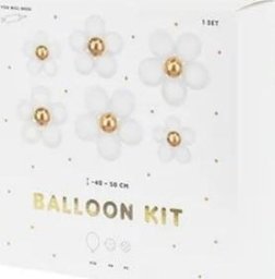 PartyDeco Zestaw balonów Kwiaty 40-50cm