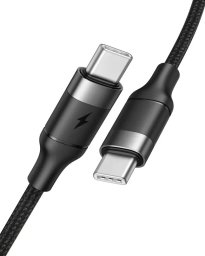 Kabel USB Veger USB-C - USB-C 1.5 m Czarny