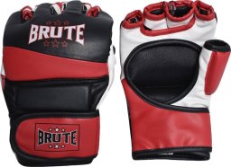  BRUTE Rękawice treningowe do MMA Brute czarno-czerwone rozmiar S/M