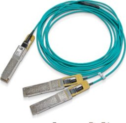 Kontroler NVIDIA NVIDIA - 200GBase-AOC Direktanschlusskabel - QSFP56 zu QSFP56 - 5 m - Glasfaser - Active Optical Cable (AOC)