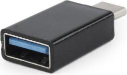 Adapter USB Gembird USB-C - USB Czarny  (A-USB3-CMAF-01)