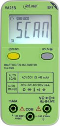 Kalkulator InLine InLine® Multimeter with Auto-Range and Autoscan, pocket size