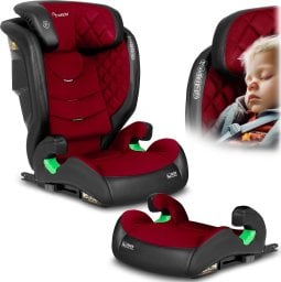 Fotelik samochodowy Nukido Fotelik samochodowy Nukido Louis czarno-czerwony 15-36 kg ISOFIX