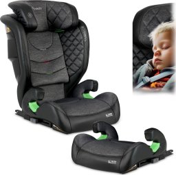 Fotelik samochodowy Nukido Fotelik samochodowy Nukido Louis czarno-szary 15-36 kg ISOFIX