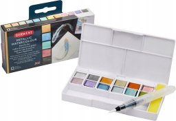  Derwent Derwent - Metallic Paint 12 Pan Palette (603058) /Arts and Crafts /Multi