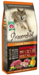 Primordial Primordial Dog Grain Free Adult Buffalo & Mackerel 12kg