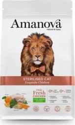  Amanova Amanova Sterilised Cat Chicken 1,5kg