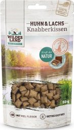  Wildes Land Wildes Land Cat Knabberkissen Huhn & Lachs 50g