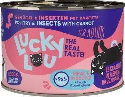  Lucky Lou Lucky Lou Karma Dla Kota Drób Owady 200g