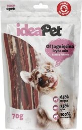  IdeaPet Ideapet Przysmak Dla Psa O! Jagnięcina Ryba Mix 70g