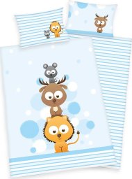N/A Dyrevenner Junior pościel 100x135 cm 100 procent bawełny