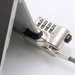 Linka zabezpieczająca Dicota DICOTA - Sicherheitskabelschloss - Silber - 2 m - fur Microsoft Surface Go, Go 2, Pro (Mitte 2017), Pro 4, Pro 6, Pro 7