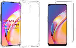  Braders Etui Żelowe A-shock + Szkło Płaskie do Oppo Reno 5 Lite