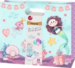 Susy Card SUSYCARD Party-Tasche Mermaid Set klein 88-teilig