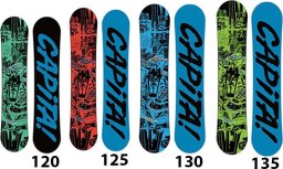  Capita Snowboards Deska Capita SCOTT STEVENS MINI 2023