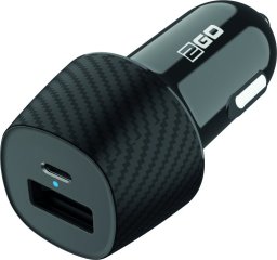 Ładowarka 2GO 2GO KFZ-Ladegerät 20W   1xUSB-C  1xUSB-A   schwarz