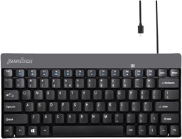 Klawiatura Perixx Perixx PERIBOARD-422 DE, Mini USB-C Keyboard wired, black