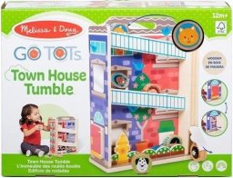 Melissa & Doug PROMO MELISSA Zjeżdżalnia drewniana wieża kamienica GO Tots 30741