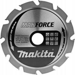 Makita MAKITA PIŁA TARCZOWA 190x30x12Z MAKFORCE DREWNO