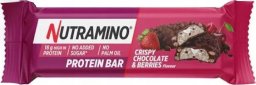  Nutramino NUTRAMINO Protein Bar 55g BATON BIAŁKOWY Crispy Chocolate Berries