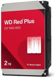 Dysk WD Western Digital WD Raudona Plus 2TB SATA 6Gb/s 3.5inch Rpm5400 128MB cache Internal HDD Bulk