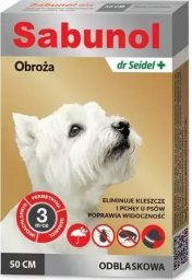  Derma-Pharm Sabunol Odblaskowa Obroża na Kleszcze dla Psa 50cm