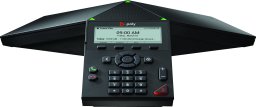 Terminal sieciowy HP Poly Trio 8300 - VoIP-Konferenztelefon - mit Bluetooth-Schnittstelle mit Rufnummernanzeige/Anklopffunktion - IEEE 802.11a/b/g/n (Wi-Fi) / Bluetooth 5.0 - dreiweg Anruffunktion - SIP, SRTP, SDP - 3 Leitungen - Schwarz