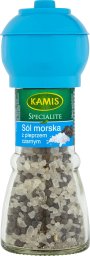 Kamis Kamis Specialite Młynek Sól morska z pieprzem czarnym 75 g