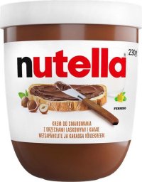  Ferrero Nutella Krem do smarowania z orzechami laskowymi i kakao 230 g