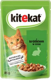 Kitekat Kitekat Karma pełnoporjowa dla kotów z królikiem 85 g