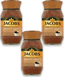 Jacobs Jacobs Cronat Gold Kawa rozpuszczalna 200 g x 3 sztuk