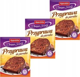 Appetita Appetita Domowe Sekrety Przyprawa do piernika 20 g x 3 sztuk