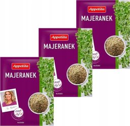 Appetita Appetita Majeranek otarty 8 g x 3 sztuk