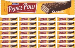 Prince Polo Prince Polo Classic Kruchy wafelek z kremem kakaowym oblany czekoladą 17,5 g x 28 sztuk