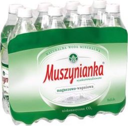 Woda Muszynianka Muszynianka plus Naturalna woda mineralna wysokozmineralizowana niskonasycona CO2 0,6 l x 8 sztuk