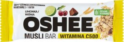  Oshee Oshee Musli Bar Suplement diety baton zbożowy limonka wiśnia 40 g