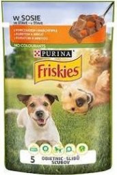  PURINA NESTLE Purina FRISKIES ADULT Dog CiG Kurczak, marchew 85g